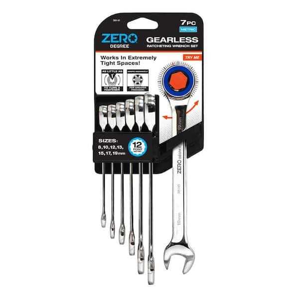 Zero Degree Gearless Ratcheting Wrench Set - Cheap Fitting