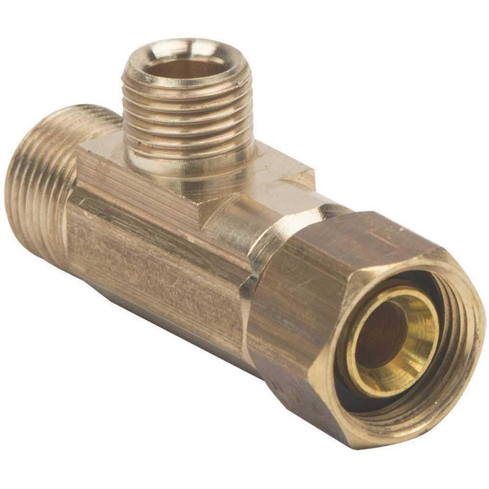 BrassCraft CT2-664X P Tube Tee 3/8 x 3/8 x 1/4 - Cheap Fitting