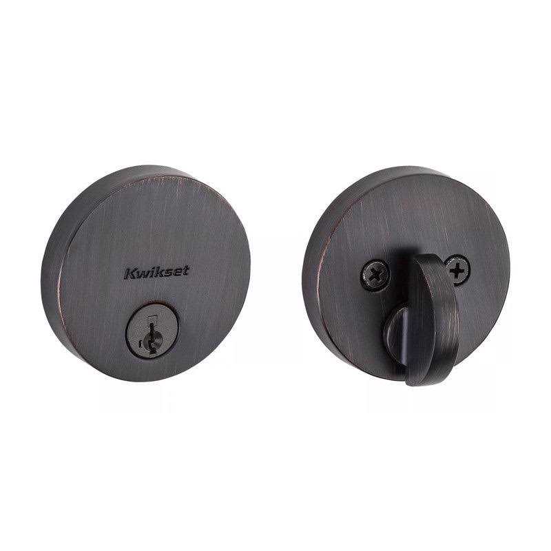 Kwikset Uptown Single Cylinder Deadbolt - Cheap Fitting