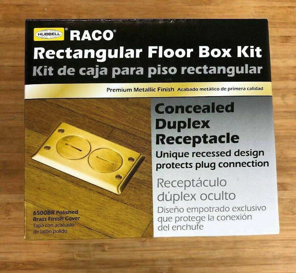 Raco 6500BR-5 1-Gang 15A Floor Box - Cheap Fitting