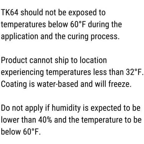 Tekton 64 Trailer Floor Coating Plus 1 Bonus Foam Cover - Cheap Fitting