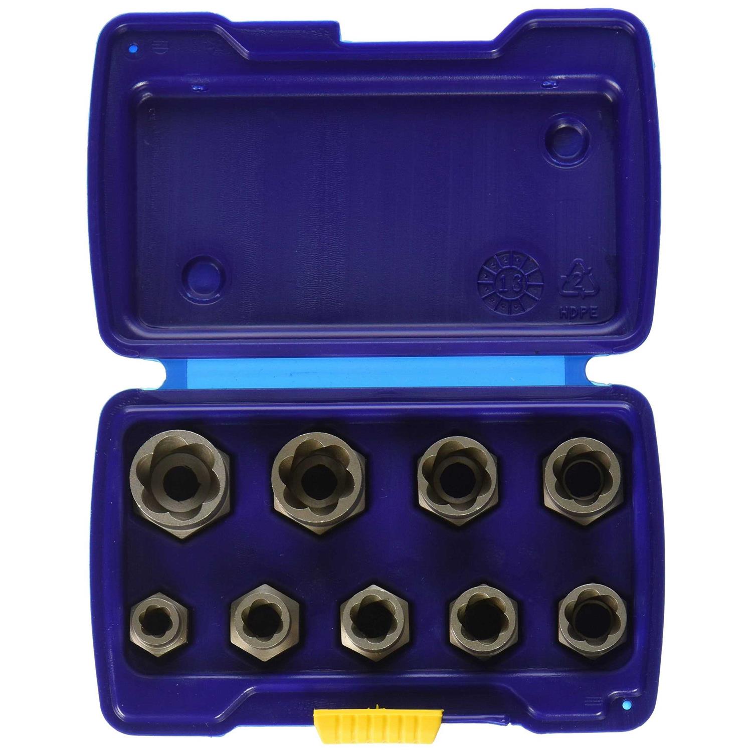 Irwin Hanson 54019 9 Piece Metric Bolt Extractor Set - Cheap Fitting