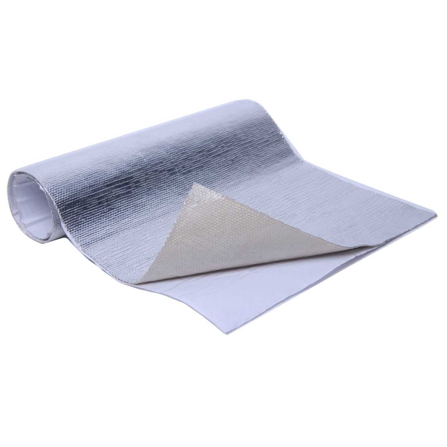 HANSWAY Aluminized Heat Shield Thermal Barrier Adhesive Backed Heat Mat - Cheap Fitting