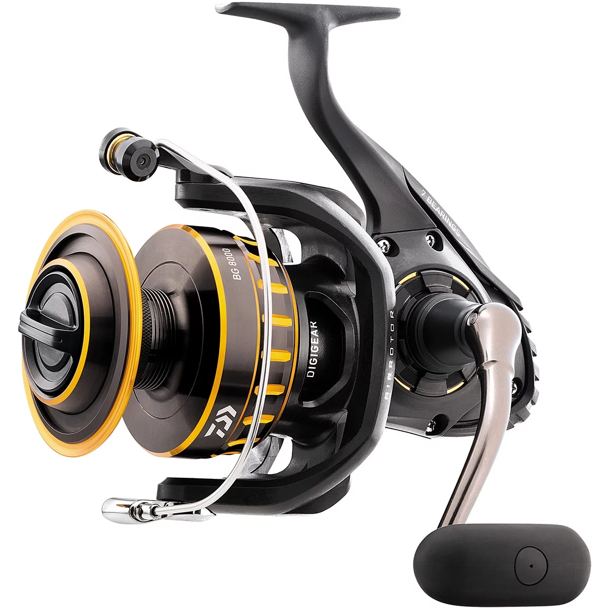 Daiwa BG 2500 Spin Reel, 6 + 1, 5.6 1, - Cheap Fitting