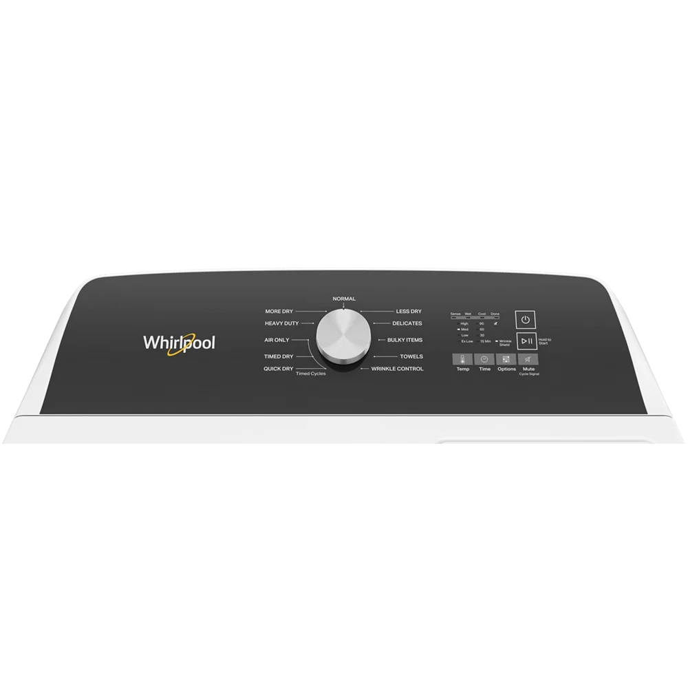 WHIRLPOOL WGD5010LW  TOP LOAD MATCHING GAS DRYER White - Cheap Fitting