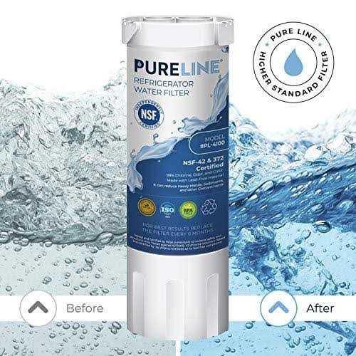 Pureline XWF Replacement for GE XWF Refrigerator Water Filter Replaces Refrigerator Models Starting with Gbe21 - Cheap Fitting