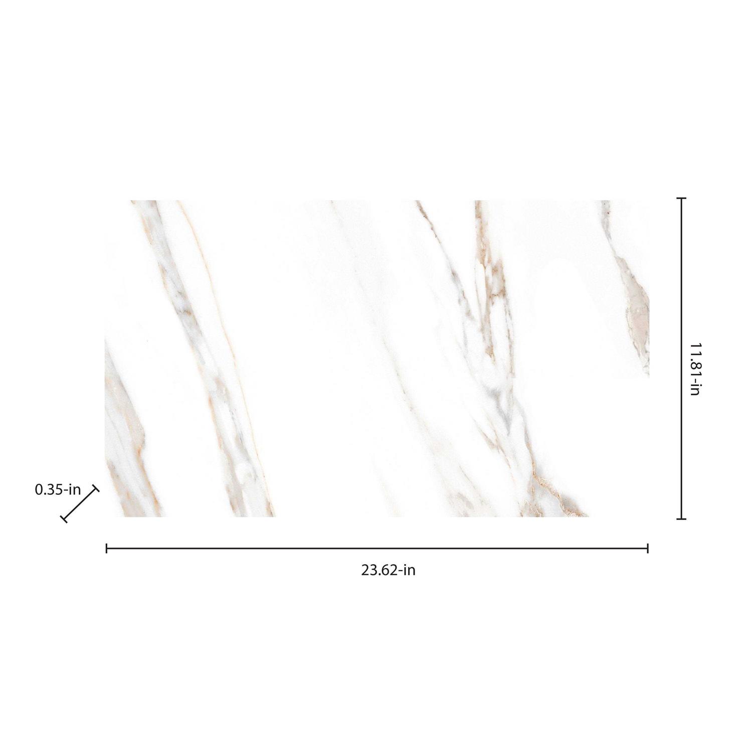 Origin21 Polished Porcelain Encaustic Floor & Wall Tile LW21102533 - Cheap Fitting