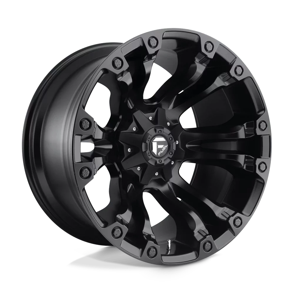 Fuel D560 Vapor 20X10 5X139.7/5X150 -18Et 110.1Cb Matte Black Wheel - Cheap Fitting