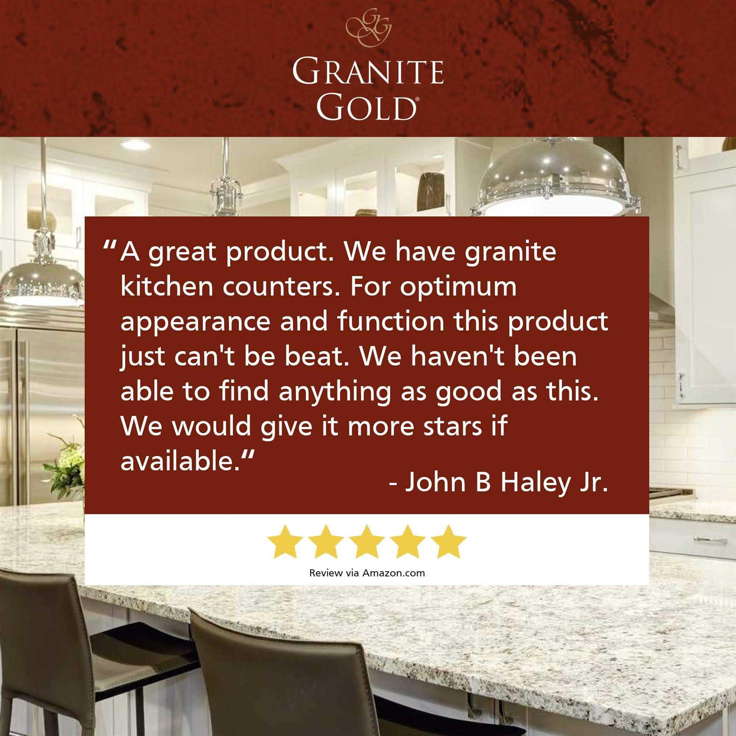 Granite Gold Sealer - Cheap Fitting