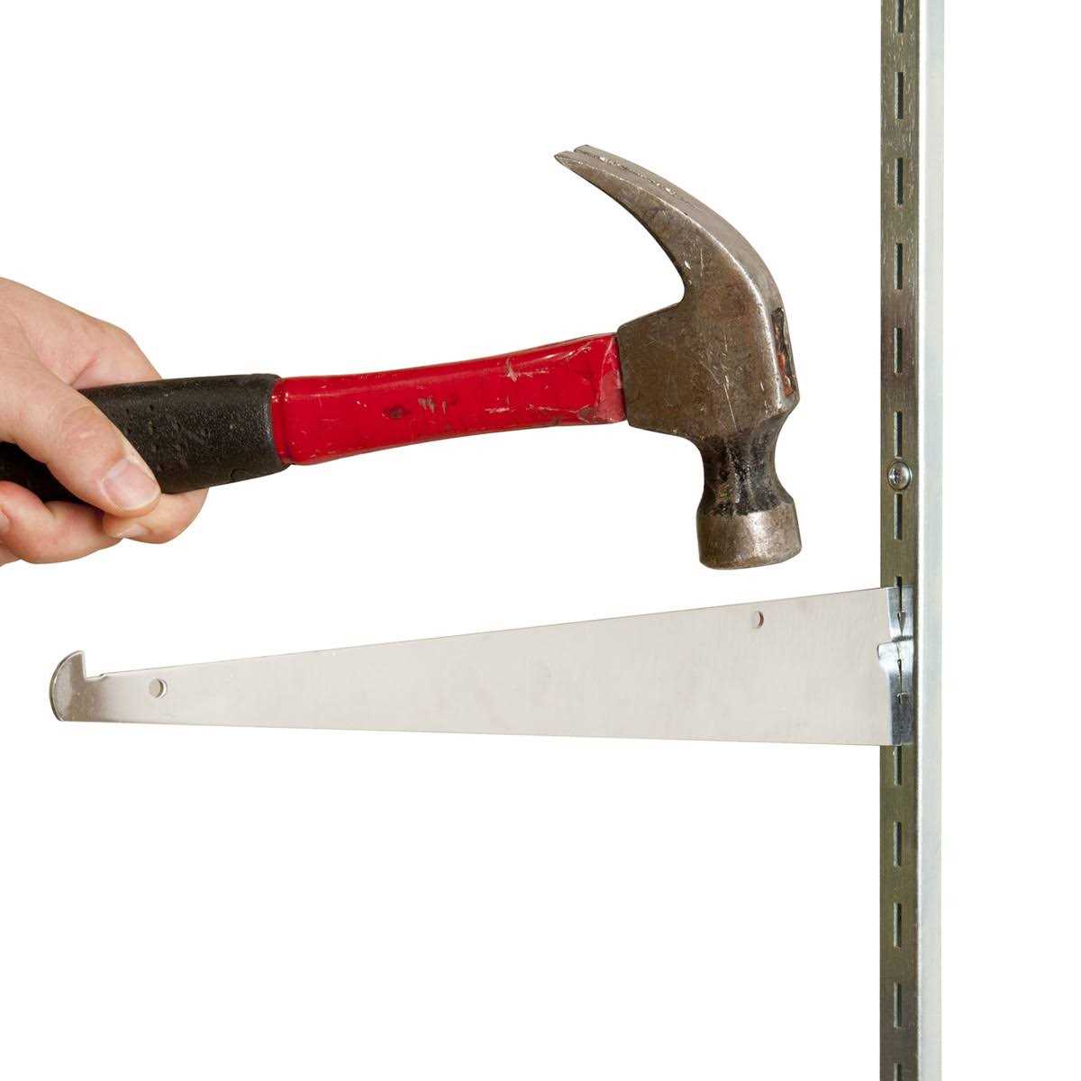 Econoco 16 Tap-in Style Shelf Bracket - Cheap Fitting