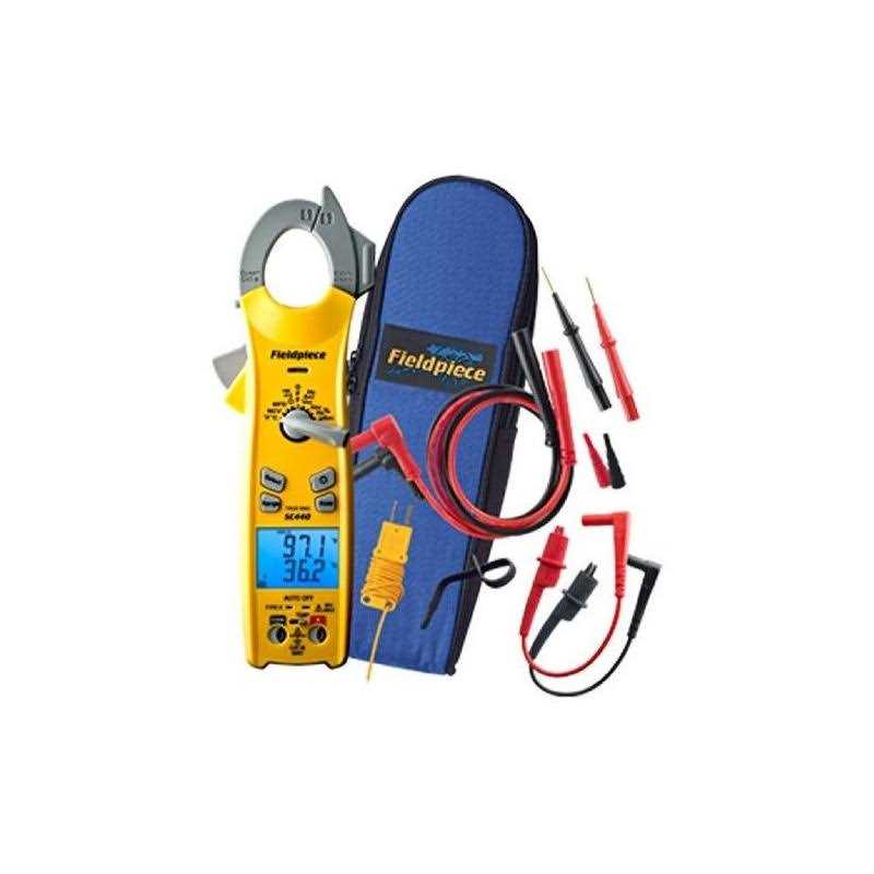 Fieldpiece SC440 SC440 Essential Clamp Meter w/ True RMS & Magnetic Strap - Cheap Fitting