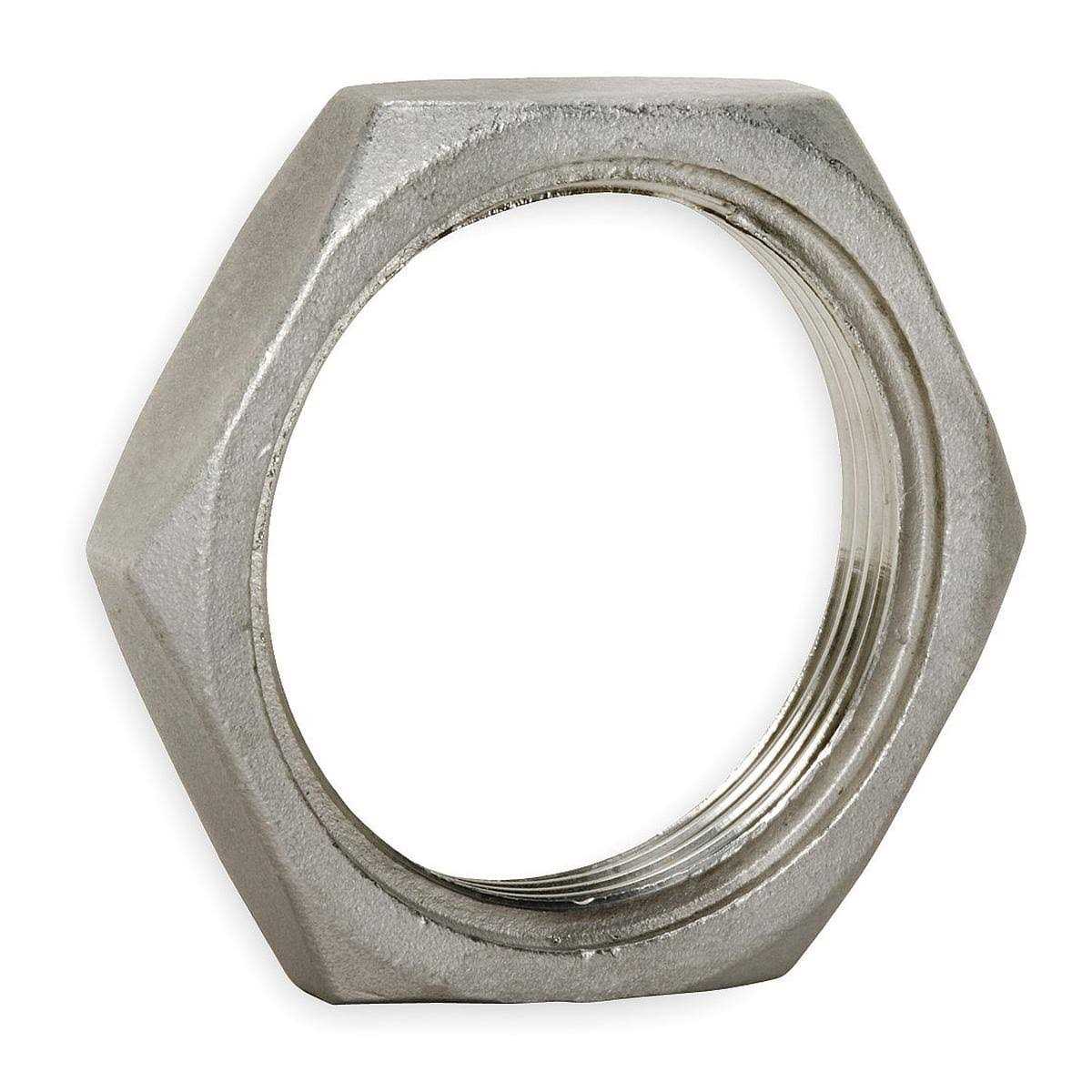 Approved Vendor Locknut 316 Stainless Steel 1/2 in Fitting Pipe 60LN111N012 - Cheap Fitting