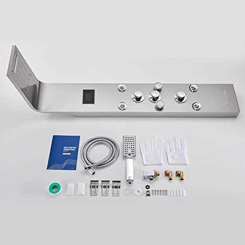 Menatt LED Shower Stainless Steel Shower Tower System LED Shower - Cheap Fitting