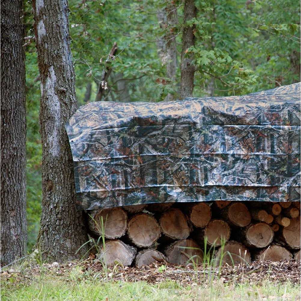 Strategy True Cover Weather Resistant All Purpose Polyethylene Camo Tarp 10 - Cheap Fitting