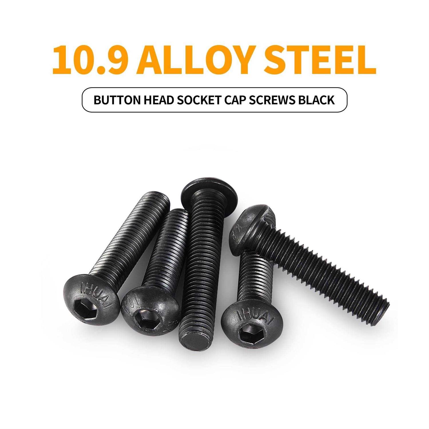 Cicidorai M5 x 20mm 25mm Button Head Socket Cap Screws Bolts	Cicidorai M5 x 20mm 25mm Button Head Socket Cap Screws Bolts - Cheap Fitting