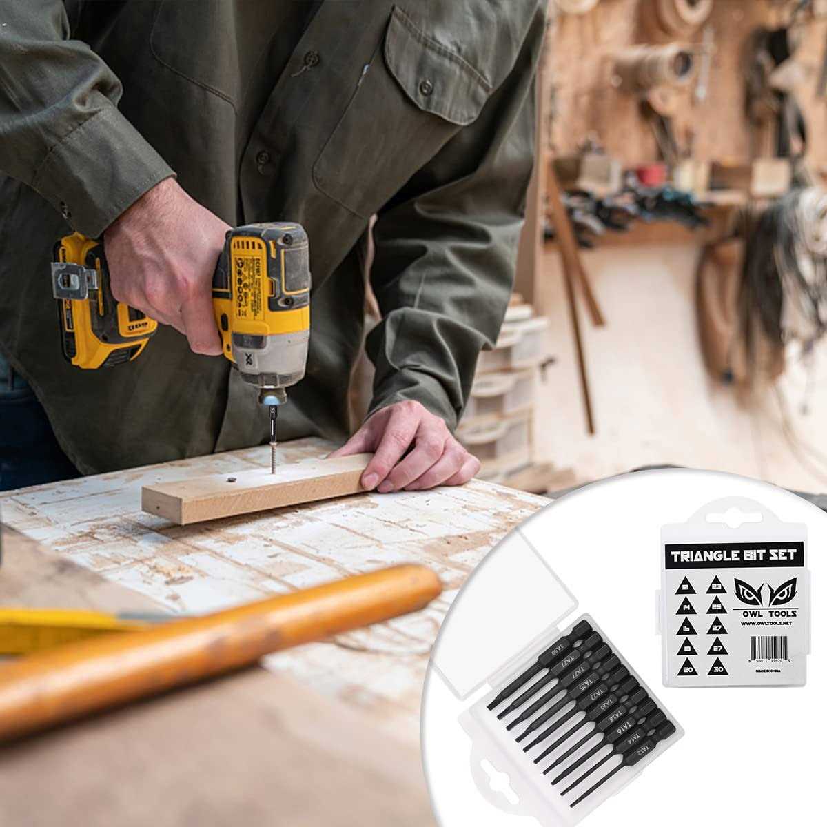 Triangle Bit Set In the Following Triangle Screwdriver Sizes - Cheap Fitting