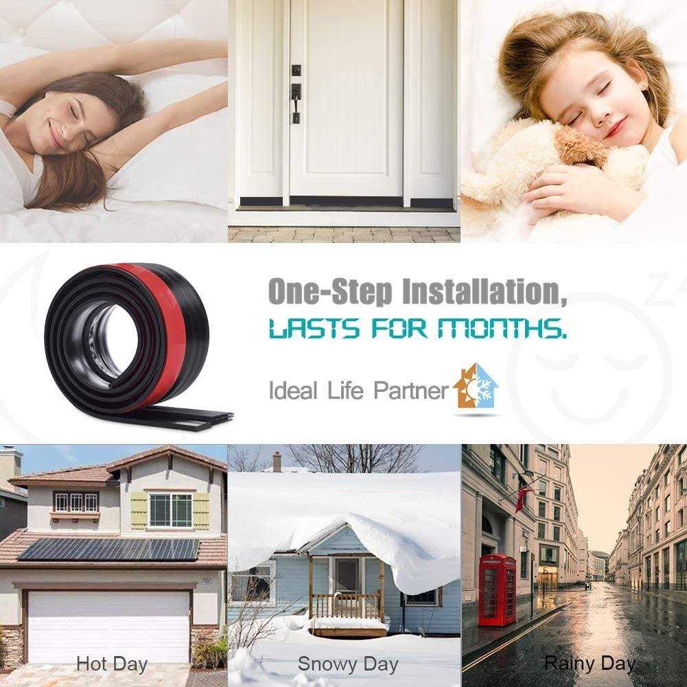 Heavy Duty Large Gaps Door Draft Stopper - Cheap Fitting