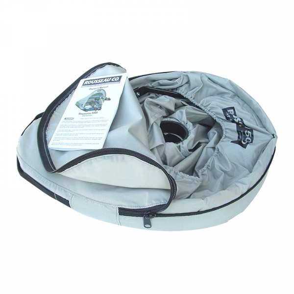 Rousseau 5000-L Lighted Dust Solution for Miter Saws - Cheap Fitting