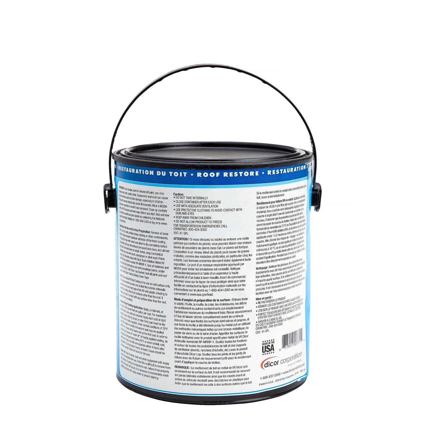 Dicor Elastomeric Coating 1 Gallon RP-MRC-1 - Cheap Fitting