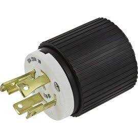 Leviton 4720-C Black Locking Plug L5-15P - Cheap Fitting