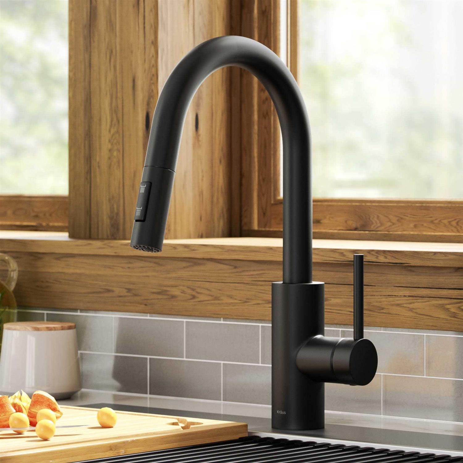 Kraus Oletto Pull-Down Single Handle Kitchen Faucet with QuickDock Top Mount Installation Assembly KPF-2620 - Cheap Fitting