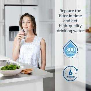 Waterdrop UKF8001 Refrigerator Water Filter 4 Replacement for Whirlpool EDR4RXD1 - Cheap Fitting