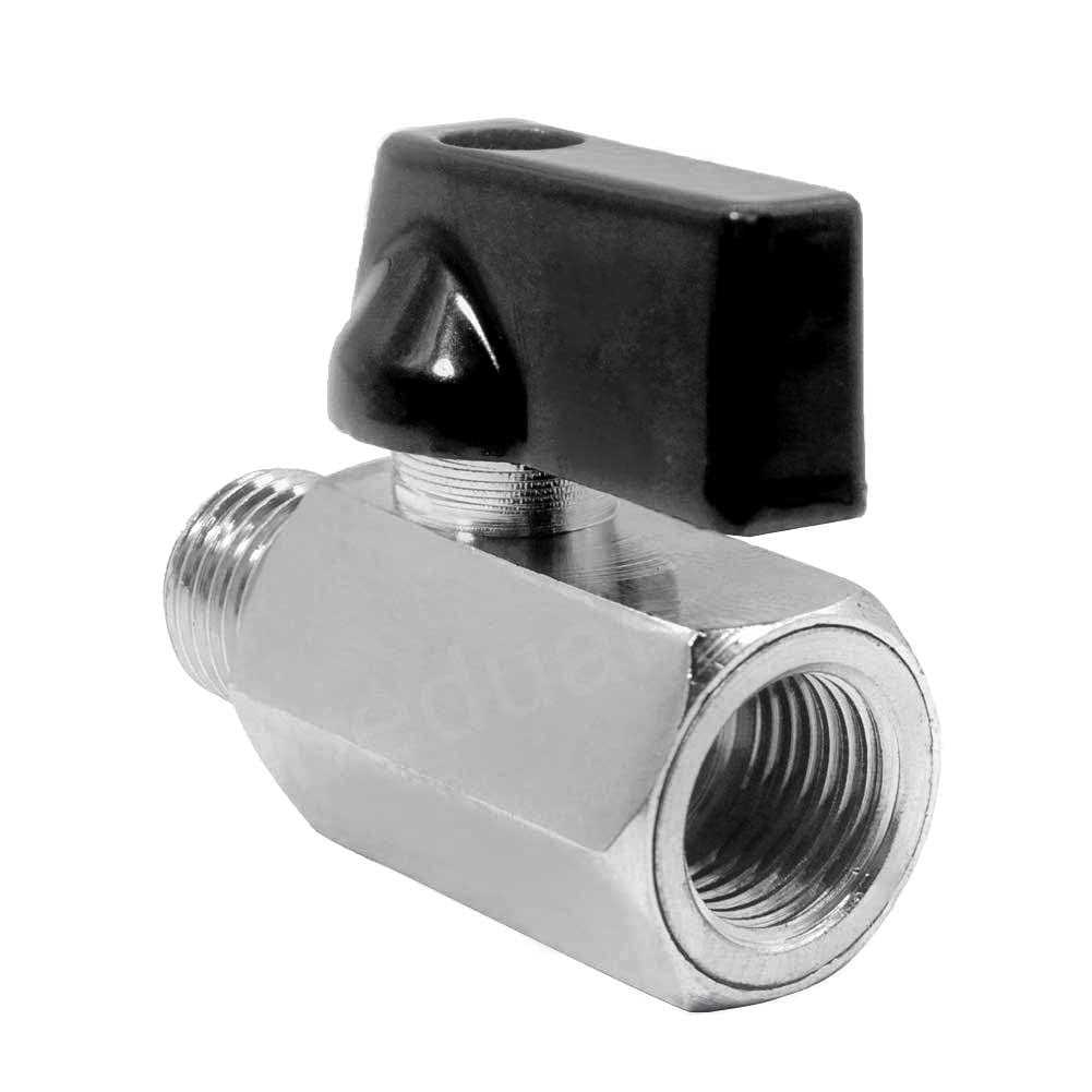 Beduan Brass Mini Ball Valve NPT Female x Male Shut-Off Valve - Cheap Fitting