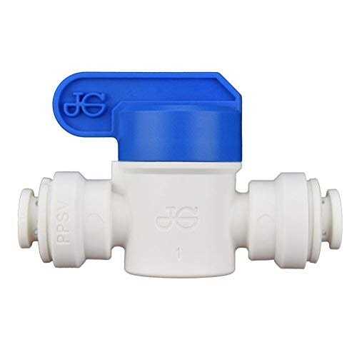 John Guest PPSV040808WP Shut-Off Valve 1/4 in Connection - Cheap Fitting