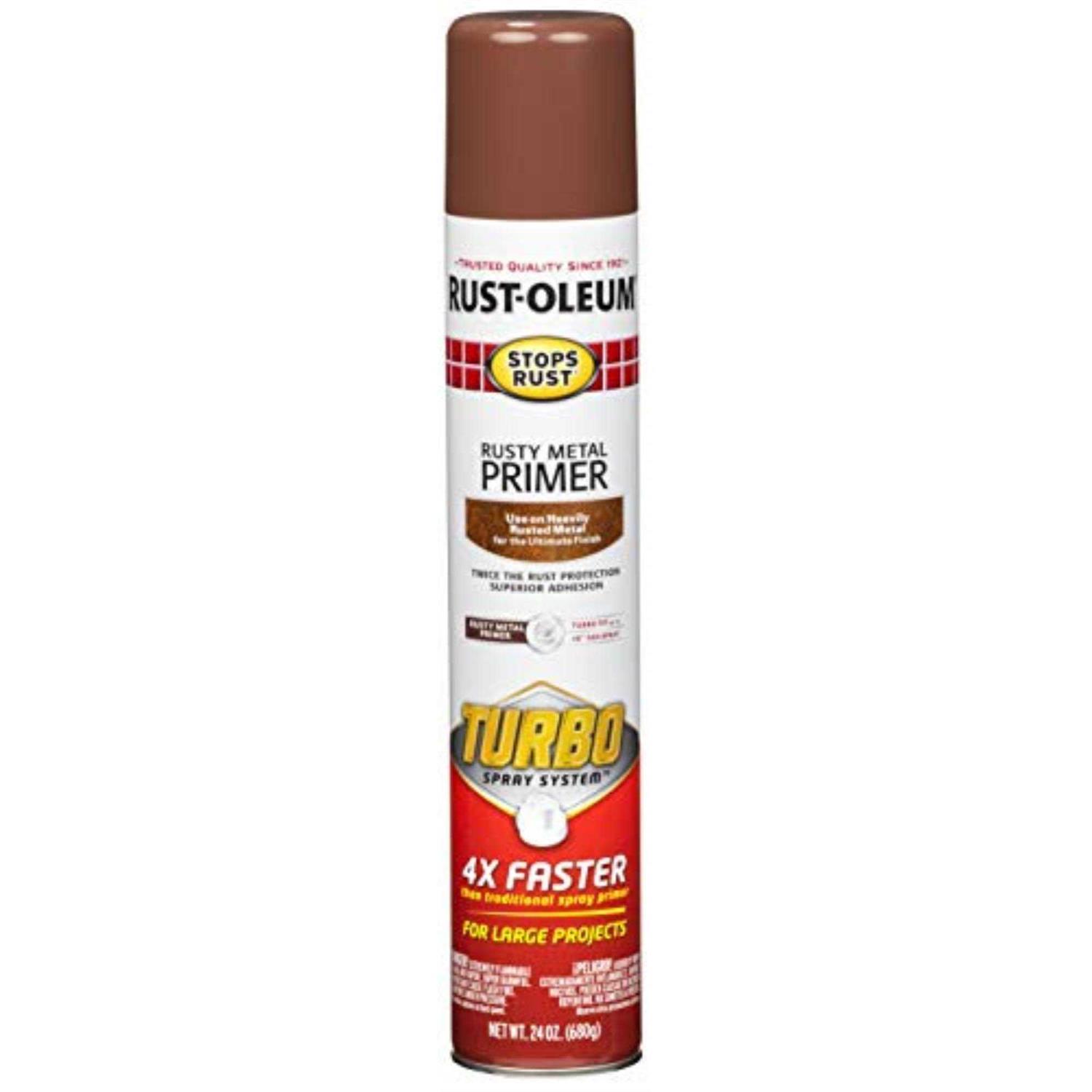 Rust-Oleum 353346 Stops Rust Turbo Rusty Metal Primer Spray - Cheap Fitting