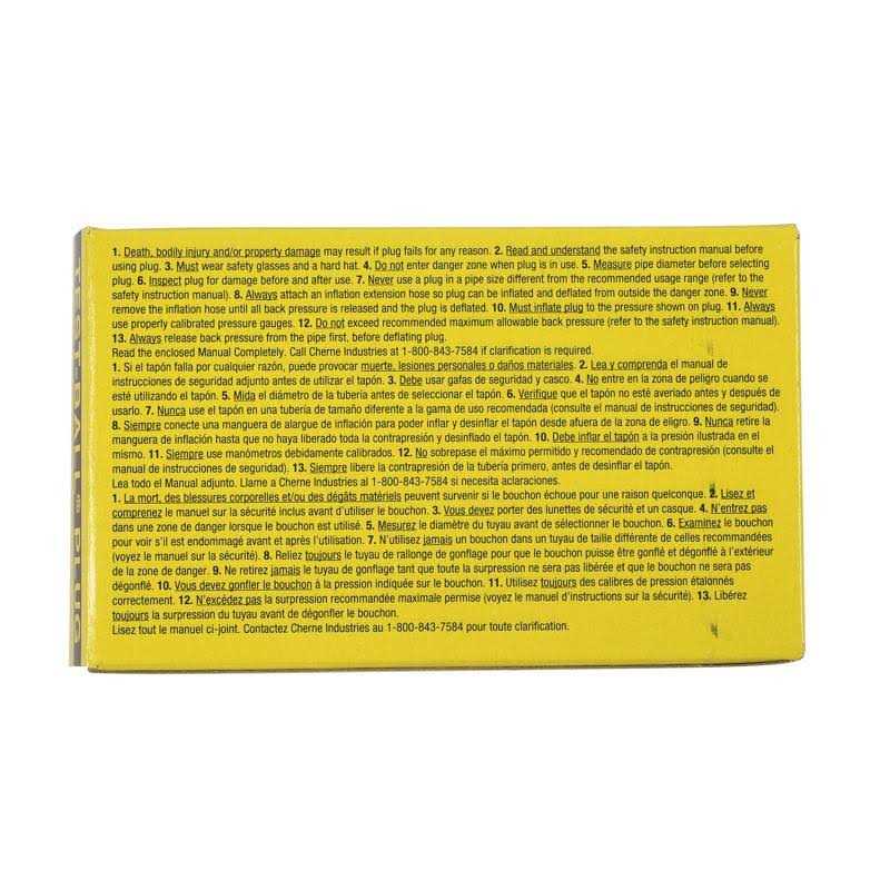 Cherne 270024 2 in. Test-Ball Plug - Cheap Fitting