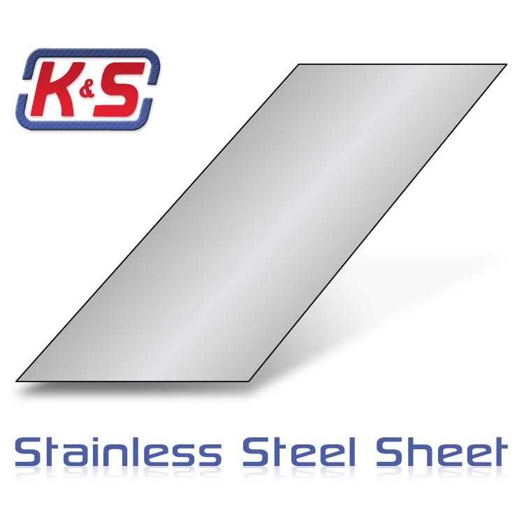 K&S 12 in. 6 in. Stainless Steel Sheet Metal 87183 - Cheap Fitting