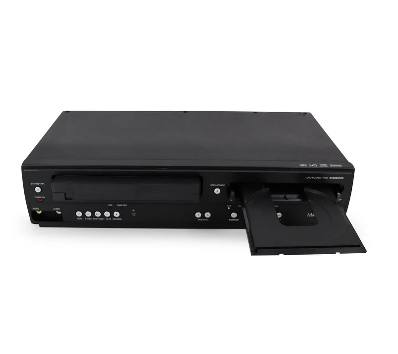 Magnavox DV220MW9 DVD/VCR Combo (Used) with Remote, Manual, AV Cables and HDMI Converter - Cheap Fitting