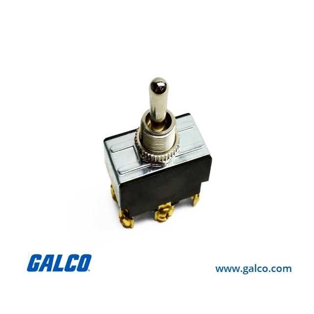 Gardner Bender GSW-123 DPDT Toggle Switch - Cheap Fitting