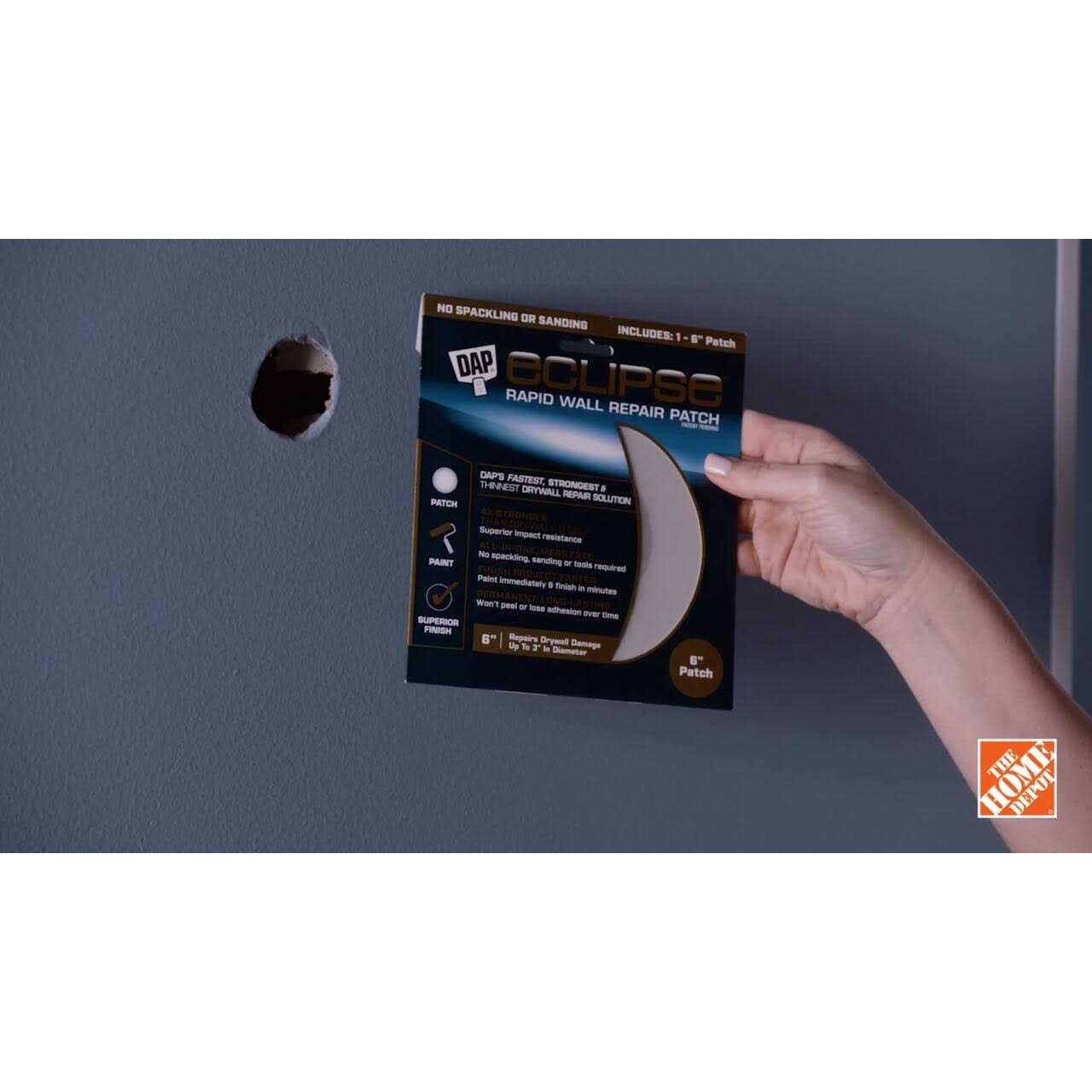 DAP Eclipse Wall Repair Patch - Cheap Fitting