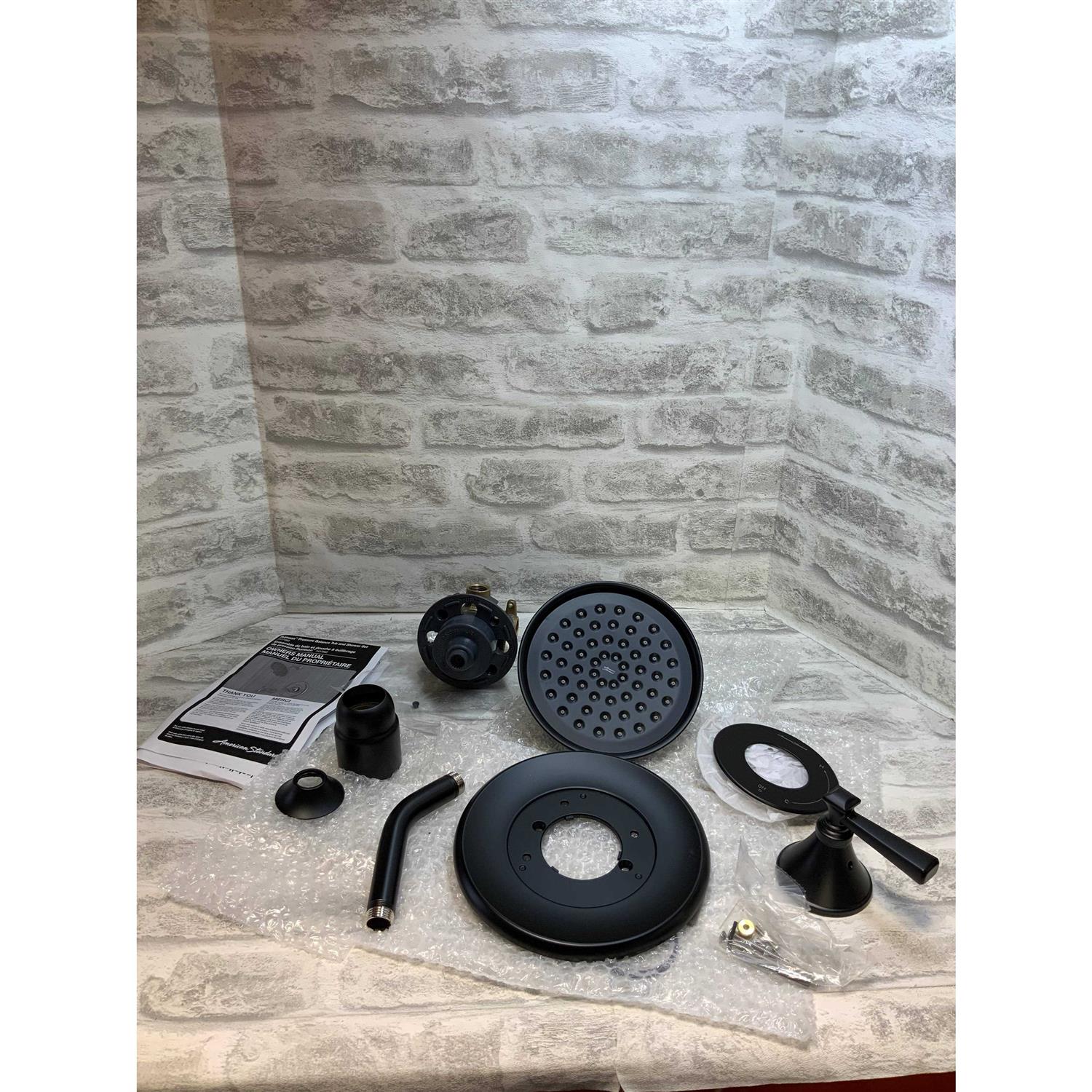 American Standard Rumson Single-Handle 1-Spray Tub and Shower Faucet with 1.8 GPM in Matte Black - Cheap Fitting