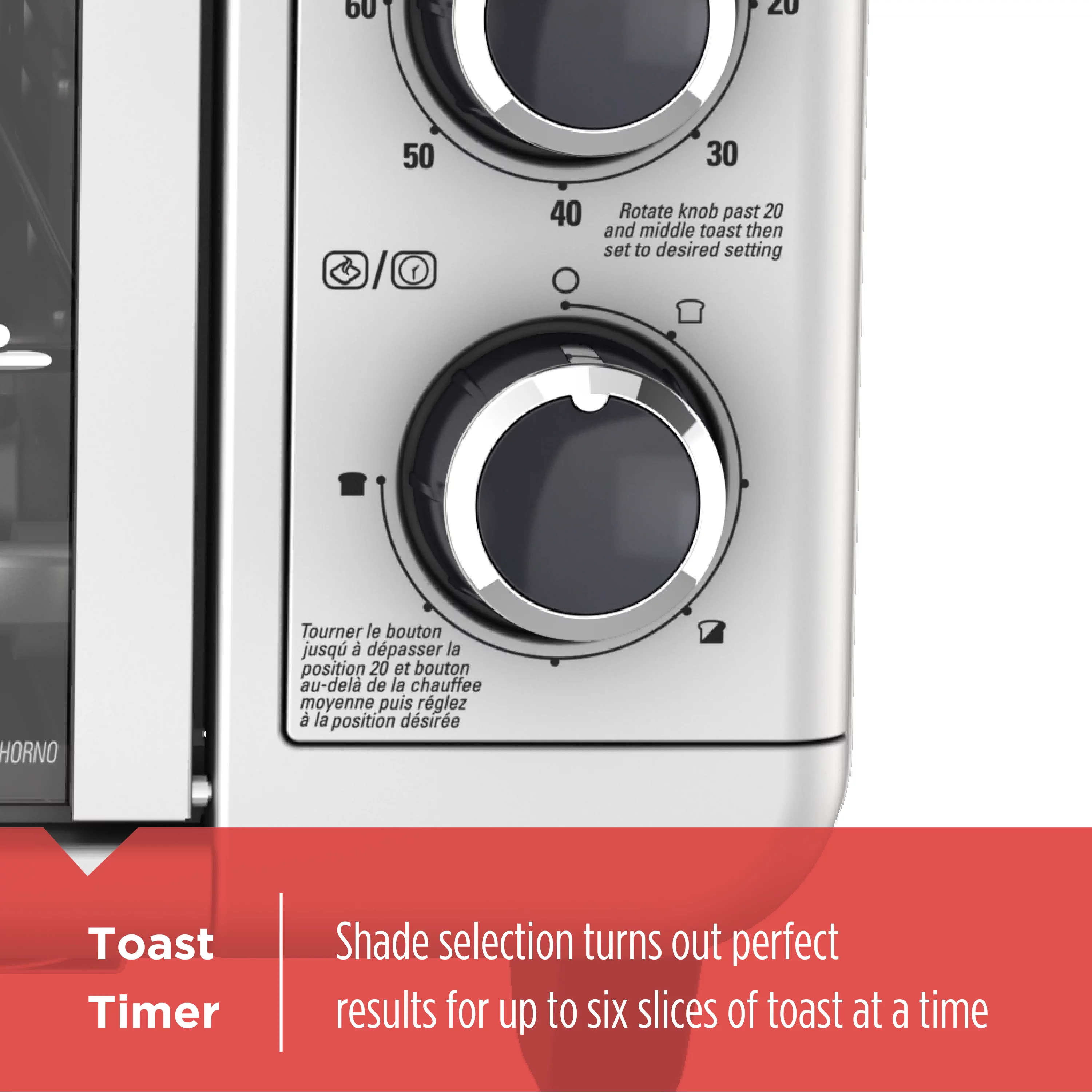 BLACK+DECKER Convection Countertop Oven, Stainless Steel, TO3000G - Cheap Fitting