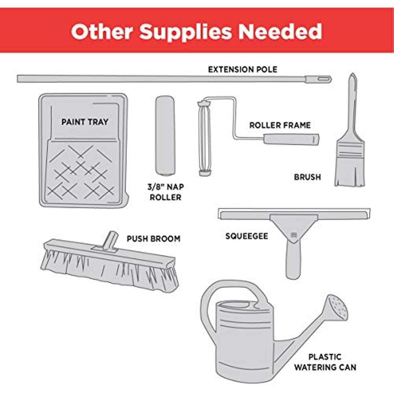 Rust-Oleum Garage Floor Kit - Cheap Fitting