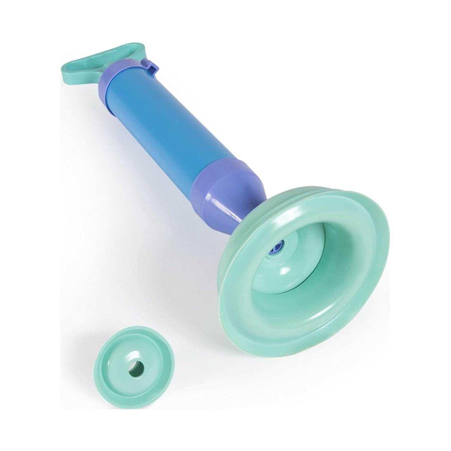 IdeaWorks Drain Clearing Plunger Set with a Large 6-1/4 inch and Small 2-1/2 inch Plunger Head jc2715 - Cheap Fitting