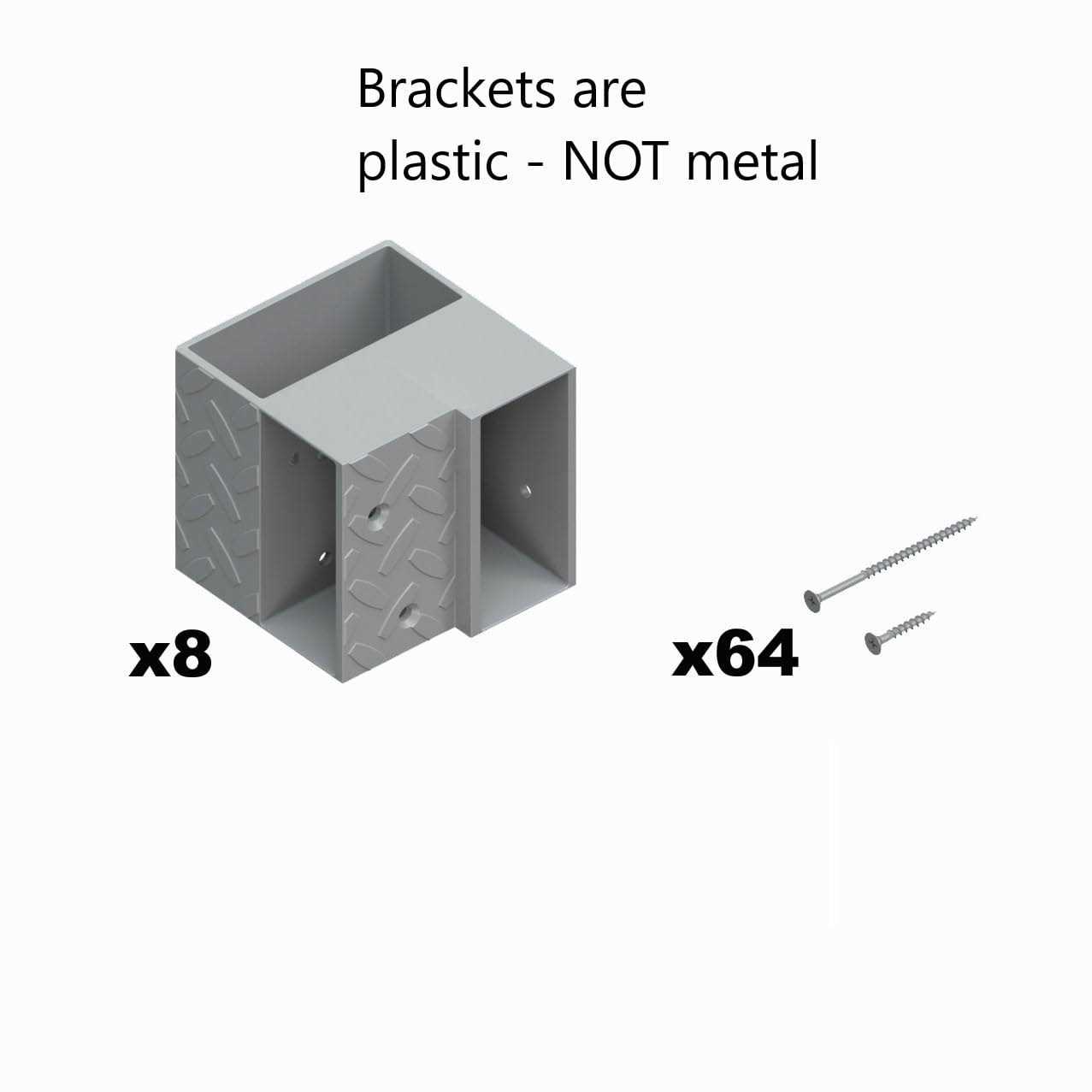 Heavyweight 2′ x 4′ Do-It-Yourself Workbench Kit - Cheap Fitting