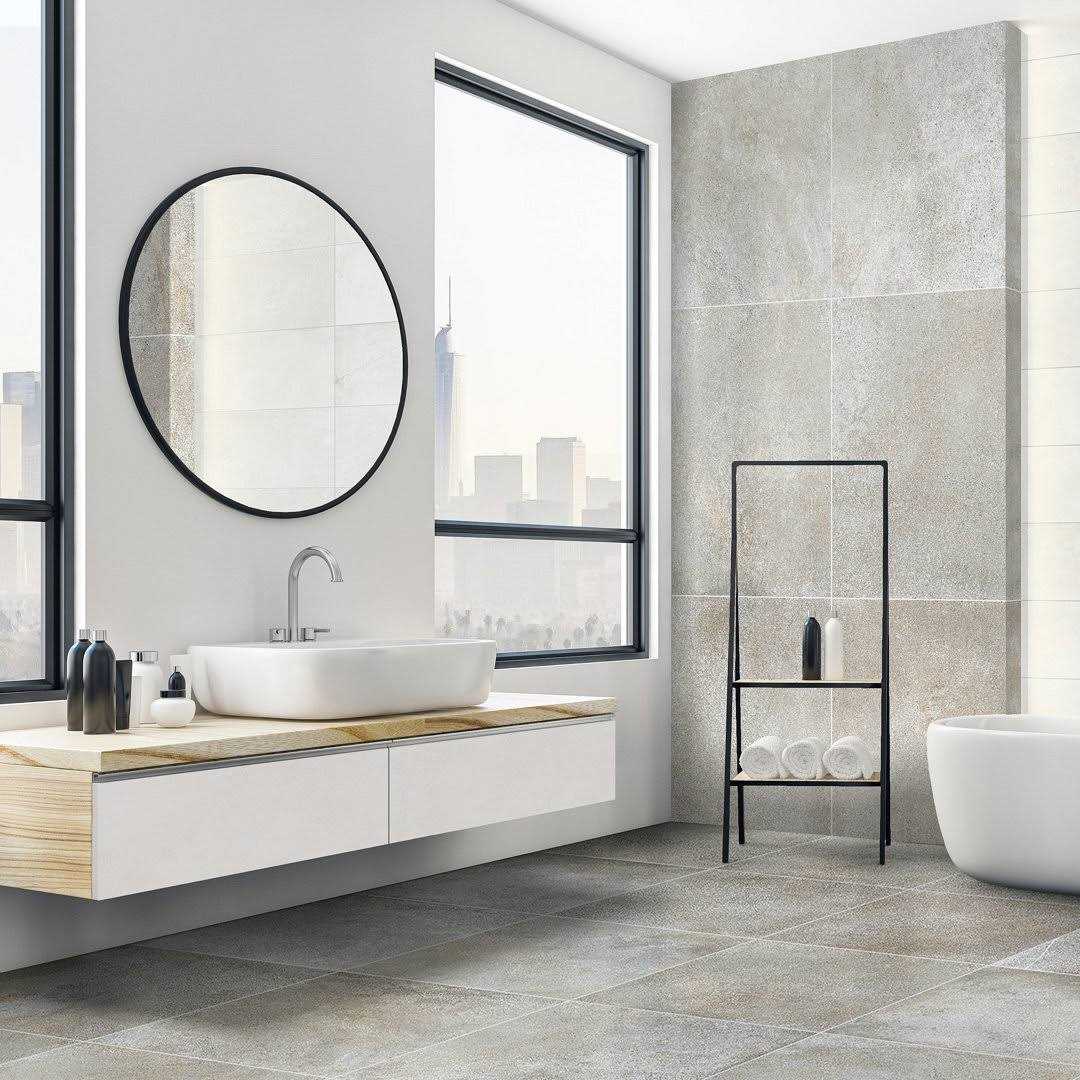 Ivy Hill Tile Hudson 23.69 in. Matte Porcelain Floor and Wall Tile - Cheap Fitting