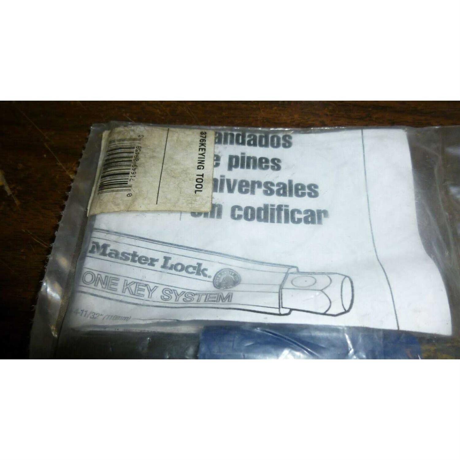 Master Lock Universal Pin Tool 376 - Cheap Fitting