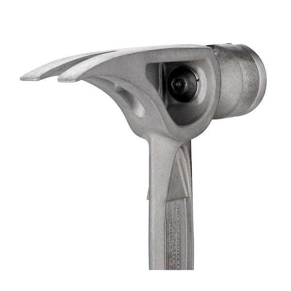 Stiletto TBM14RSC 14 oz TiBone MINI Smooth Face Hammer Curved 16 Titanium Handle - Cheap Fitting