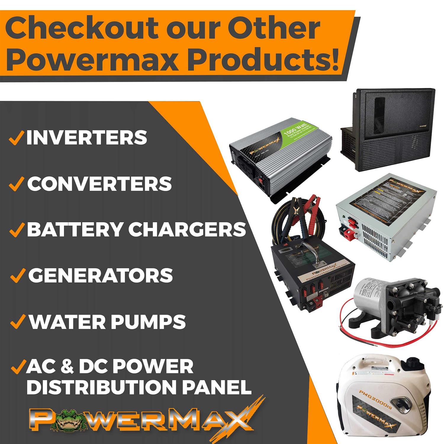 Powermax PM4-35 4-Stage Converter/Battery Charger - Cheap Fitting