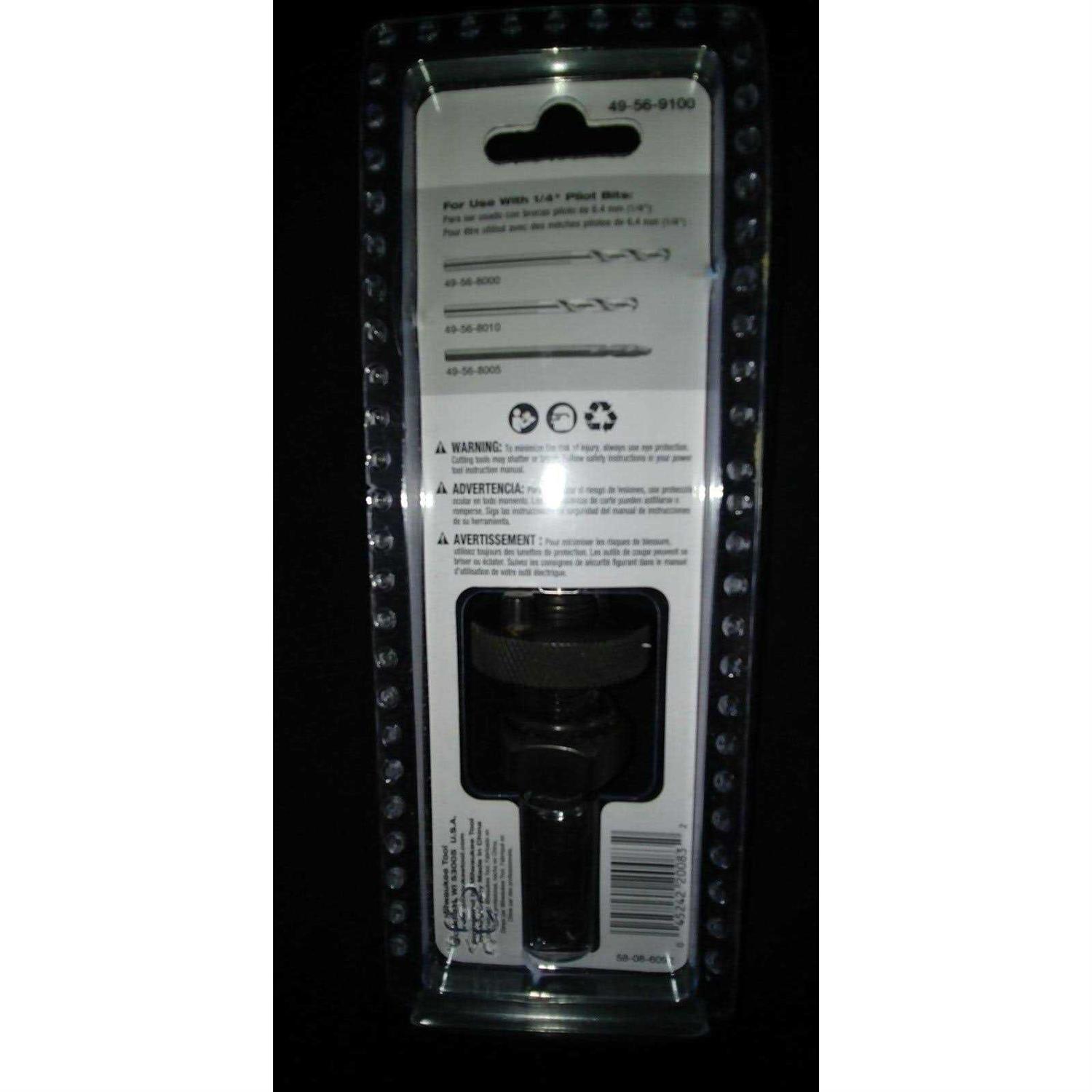 Milwaukee Quick Change Hole Saw Arbor 49-56-9100 - Cheap Fitting