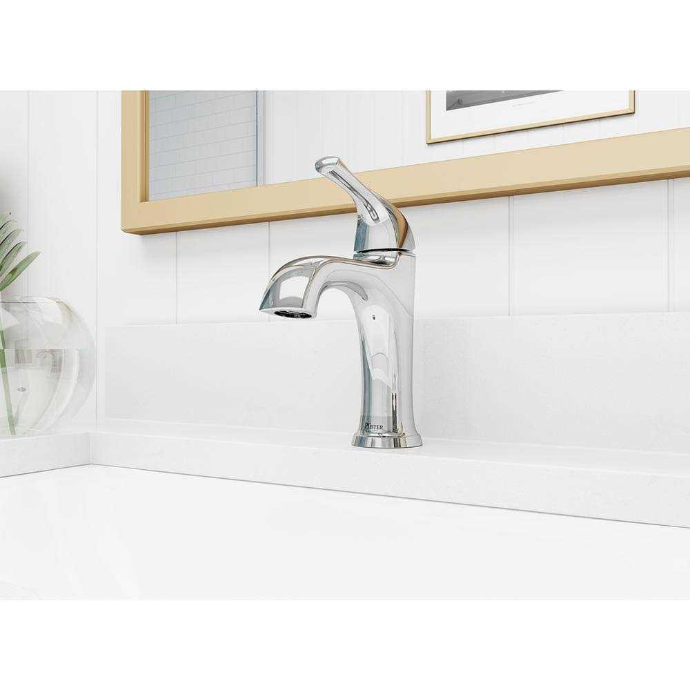Pfister Ladera 4 in. Centerset Single-Handle Bathroom Faucet in Polished Chrome - Cheap Fitting