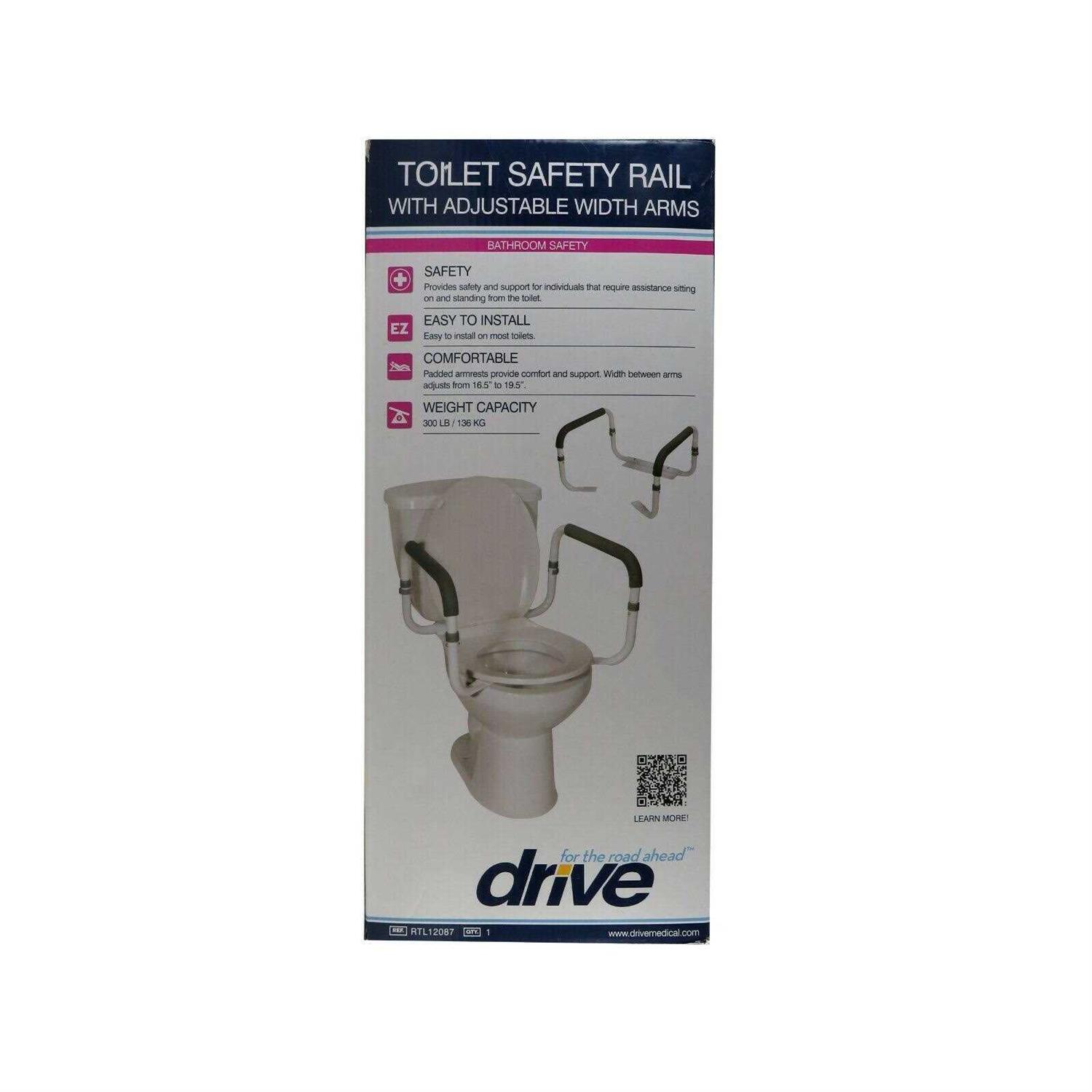 Drive Medical Toilet Safety Rail - Cheap Fitting