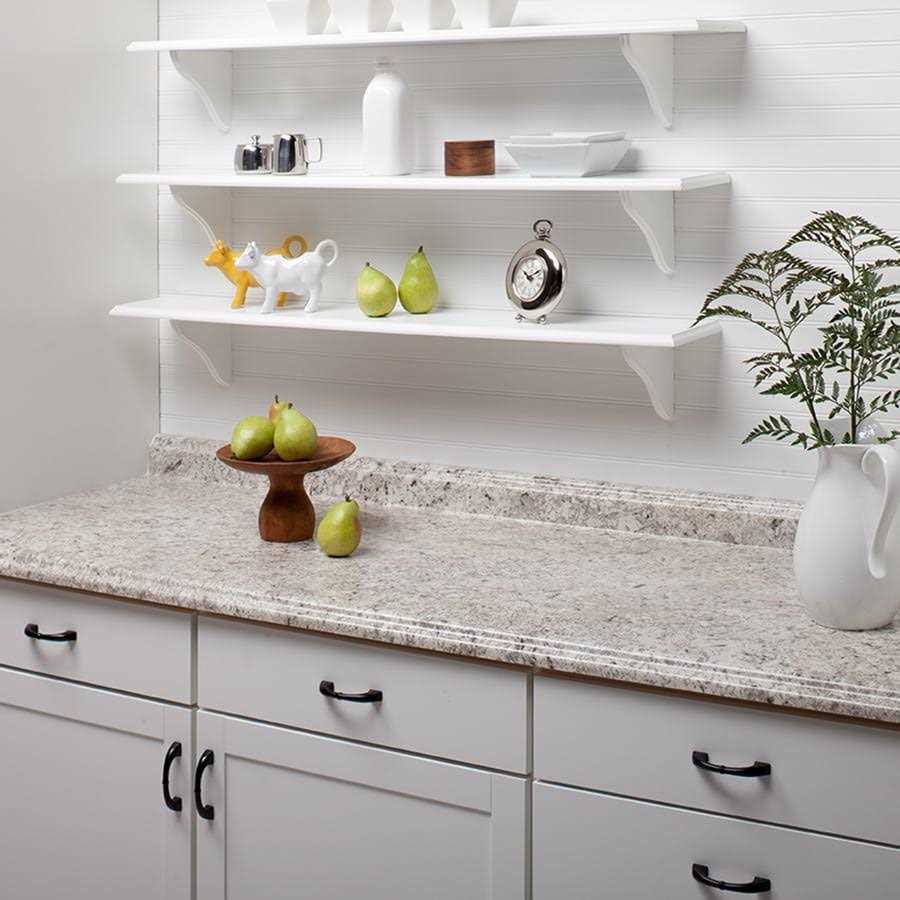 VT Dimensions Formica 120-in x 25.5-in x 4.5-in Ouro Romano - Cheap Fitting