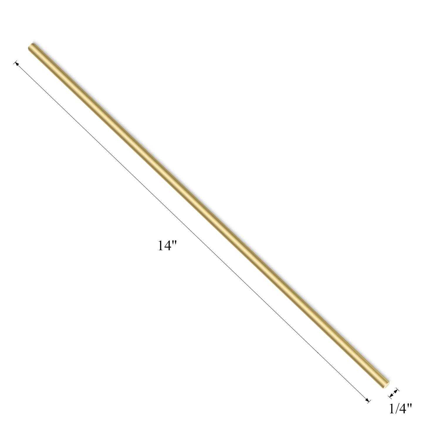 Sutemribor Brass Solid Round Rod Lathe Bar Stock Diameter - Cheap Fitting