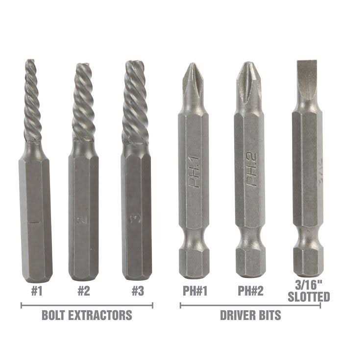 OEMTOOLS 26081 1/4 Mini Impact Driver Set - Cheap Fitting