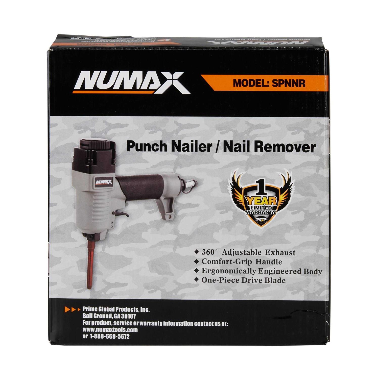 Numax SPNNR Pneumatic Punch Nailer Nail Remover - Cheap Fitting